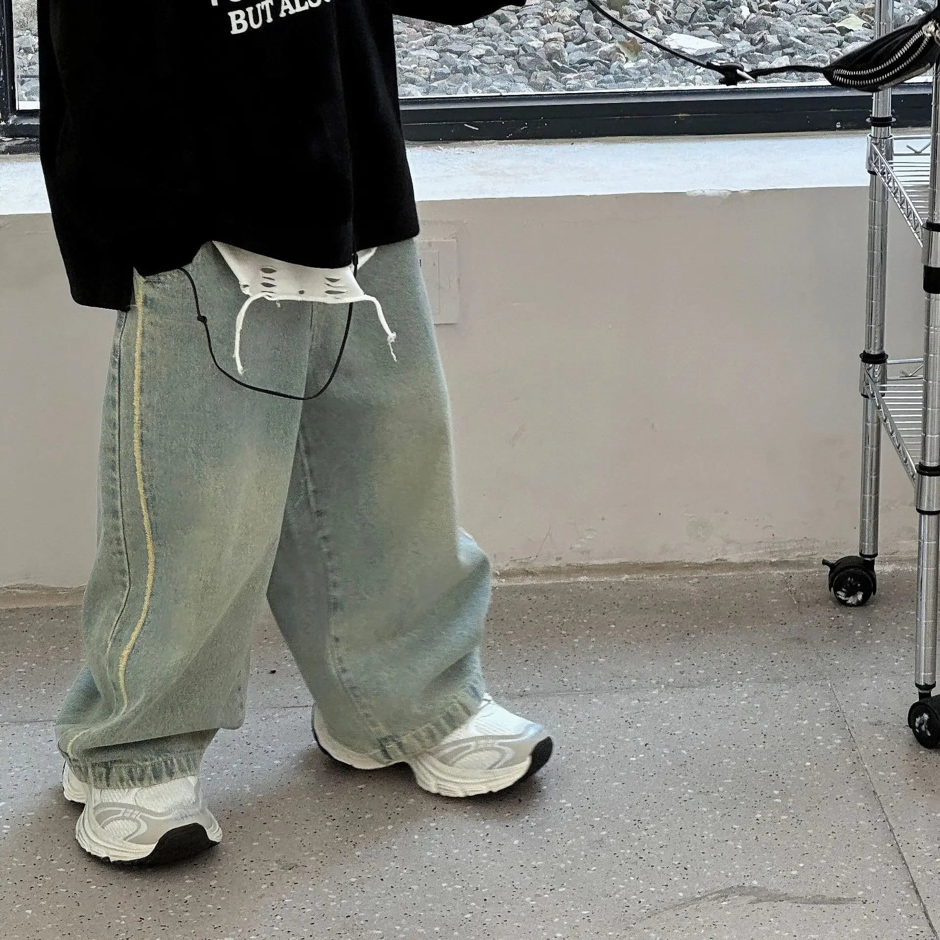 jeans pants 2024 Autumn New Korean Boys' Fashion  Retro Jeans Children's Pants  boys clothes