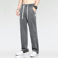 Jeans men's casual jeans spring/summer slim fit loose straight leg workwear sports drawstring cropped pants streetwear men pants