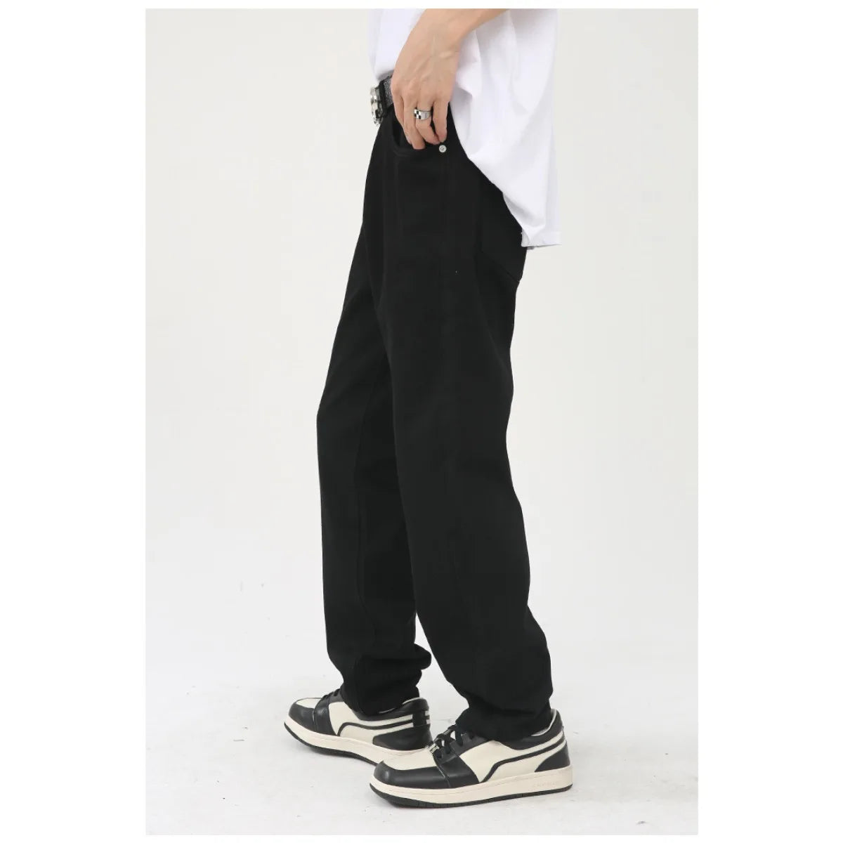 2026 Women's Fashion Basic Jeans Trendy Casual Straight-Leg Vintage Cropped Jeans Commute Shopping Vacation Wear