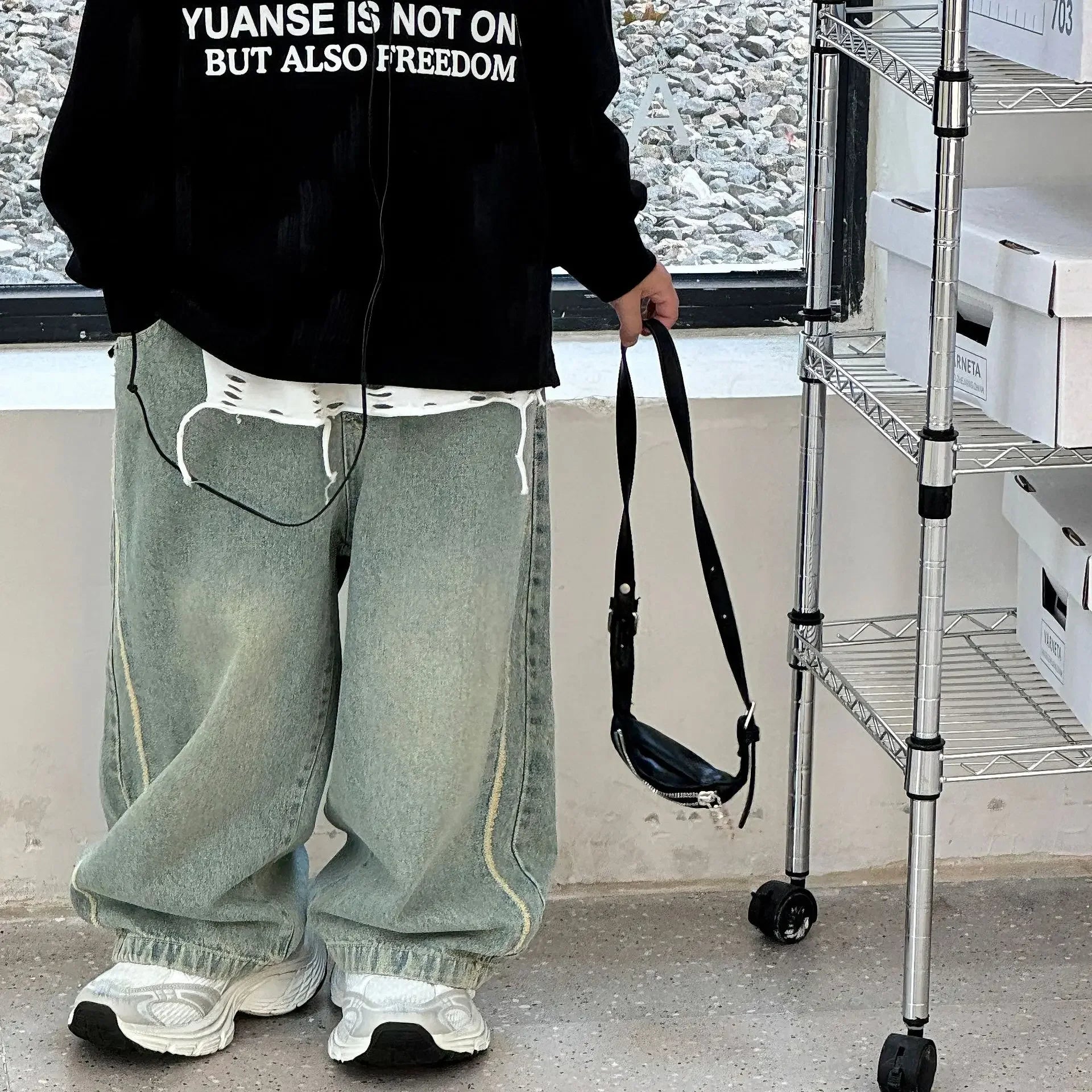 jeans pants 2024 Autumn New Korean Boys' Fashion  Retro Jeans Children's Pants  boys clothes