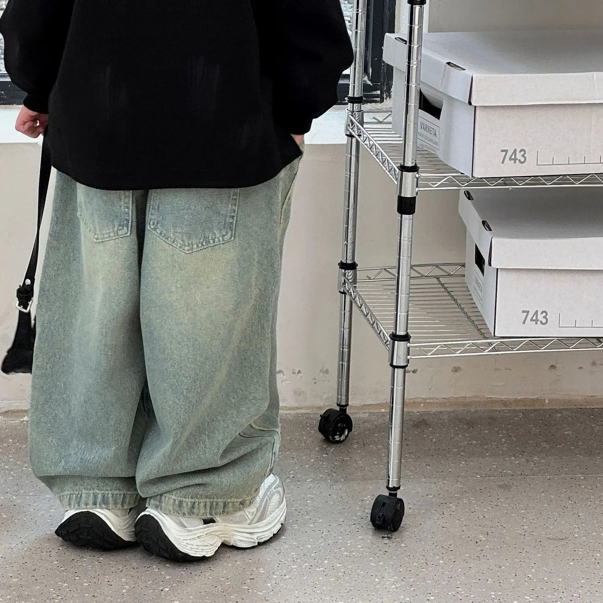 jeans pants 2024 Autumn New Korean Boys' Fashion  Retro Jeans Children's Pants  boys clothes